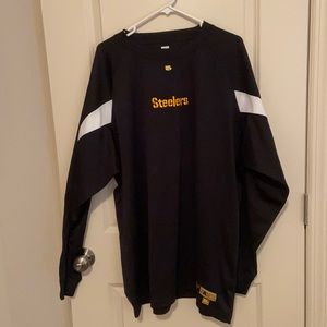 Black Pittsburgh Steelers men’s Long sleeve jersey